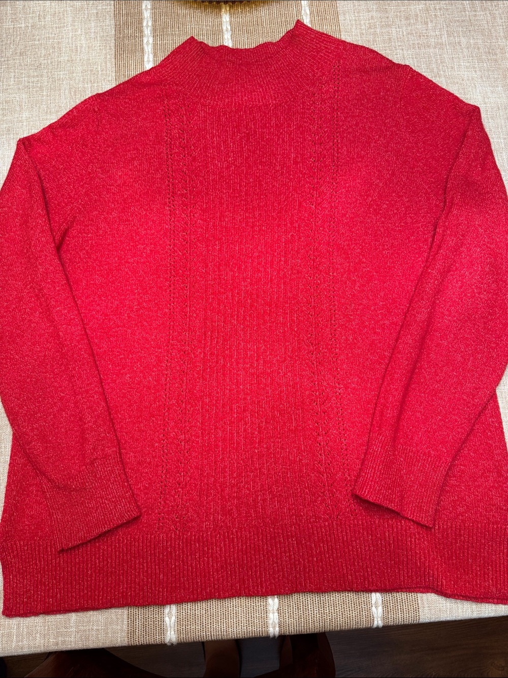 Old Navy Red Cowlneck Pullover Sweater